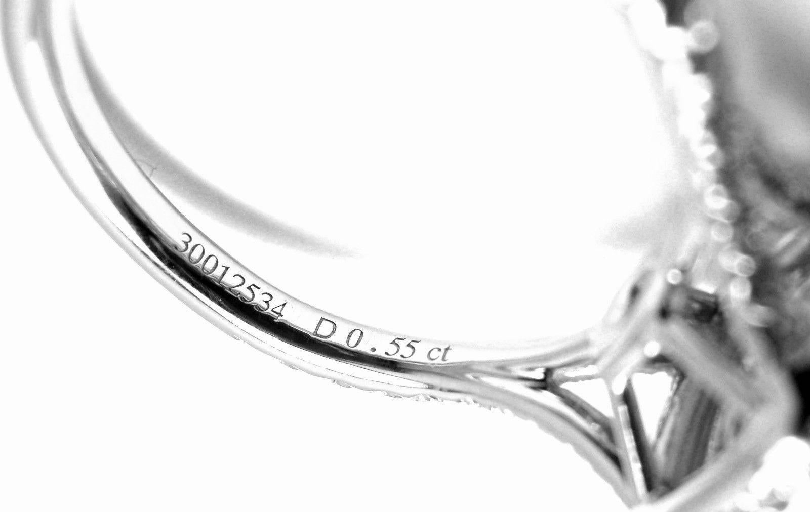 Tiffany & Co. Soleste Fancy Yellow and White Diamond Platinum Ring 2