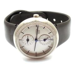 Ikepod by Marc Newson Diamond Automatic Isopode Dual Time White Gold Watch