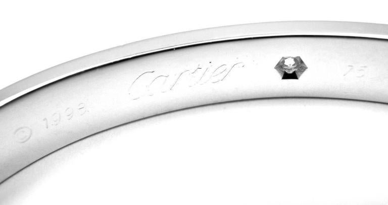 Cartier 6 Diamond Gold LOVE Bangle Bracelet at 1stDibs | cartier love ...