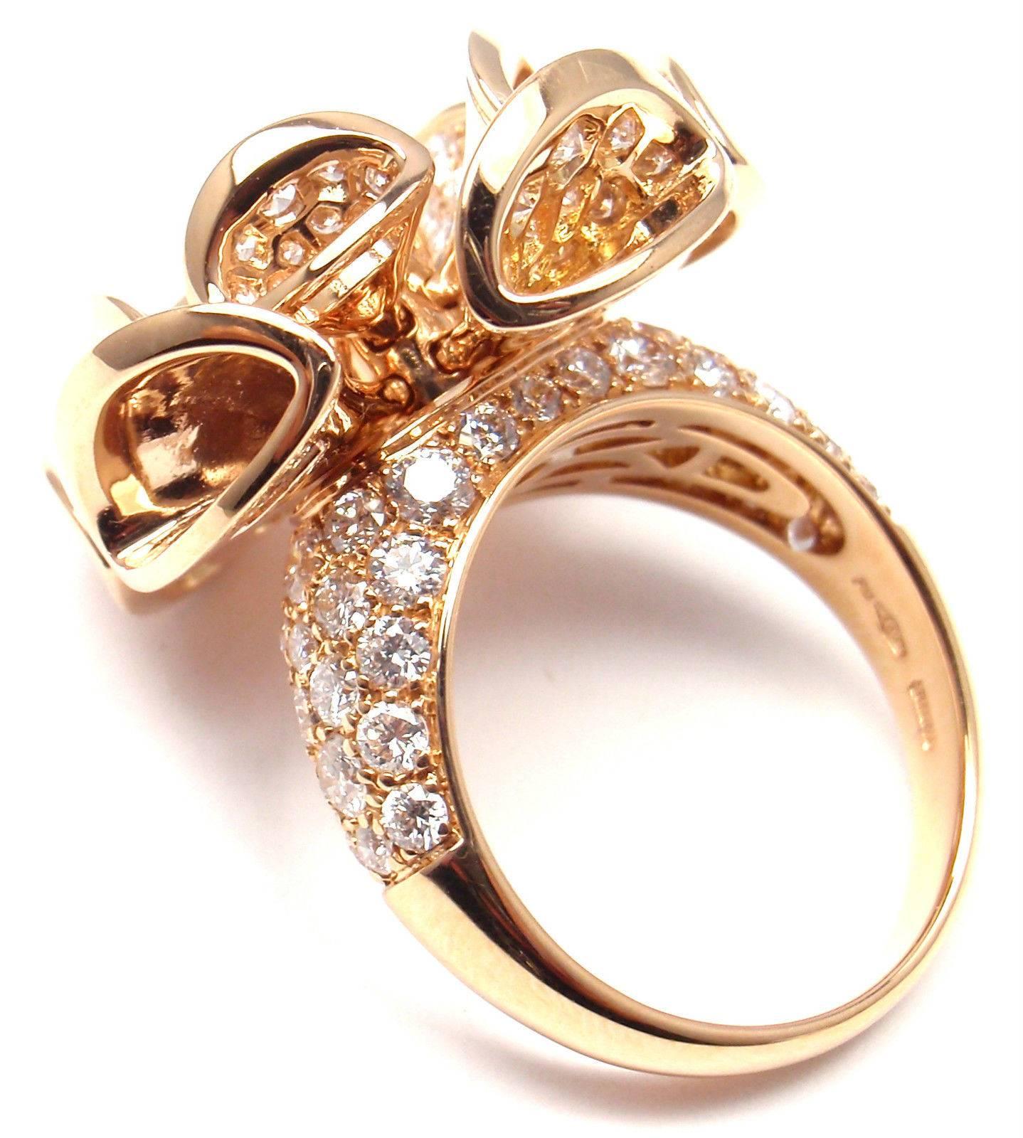 Bulgari Diva Dream 3.15 Carats Diamonds Gold Ring 2