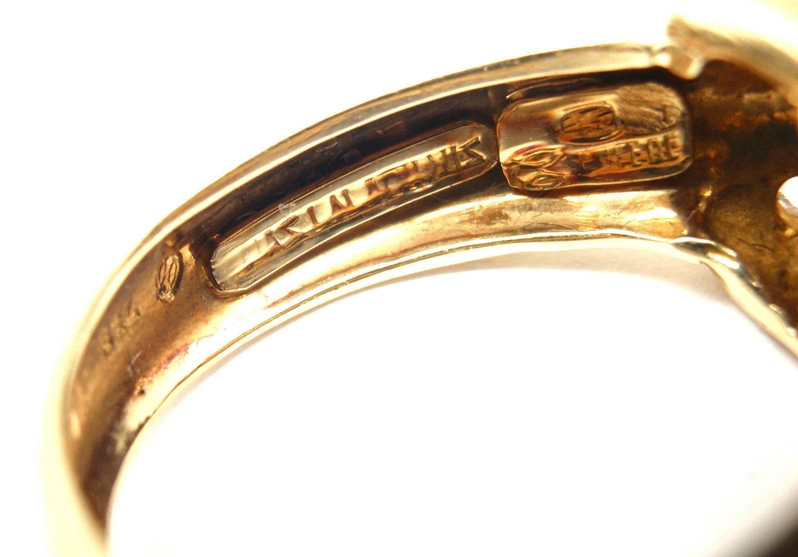 Lalaounis Greek Chimera Diamond Gold Ring 4
