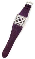 Audemars Piguet Lady's White Gold Diamond Satin Bracelet Quartz Wristwatch