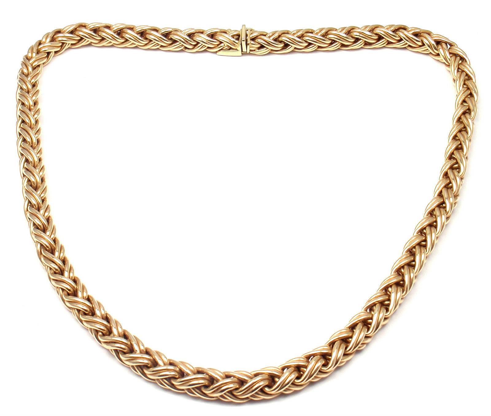 basket weave necklace