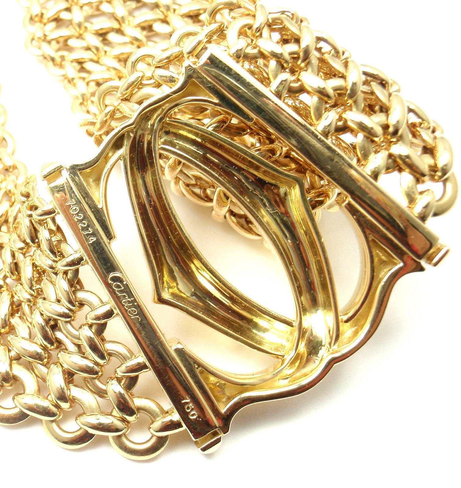 cartier double c necklace