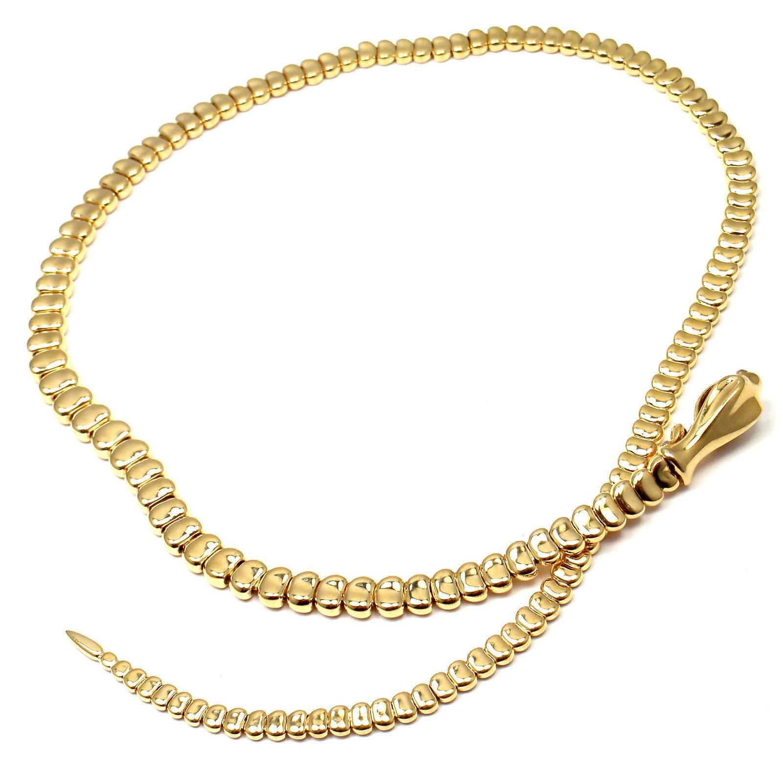 elsa peretti snake necklace