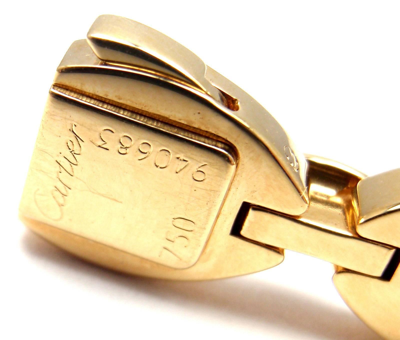 Cartier Diamond Gold Diadea Link Bracelet In New Condition For Sale In Holland, PA