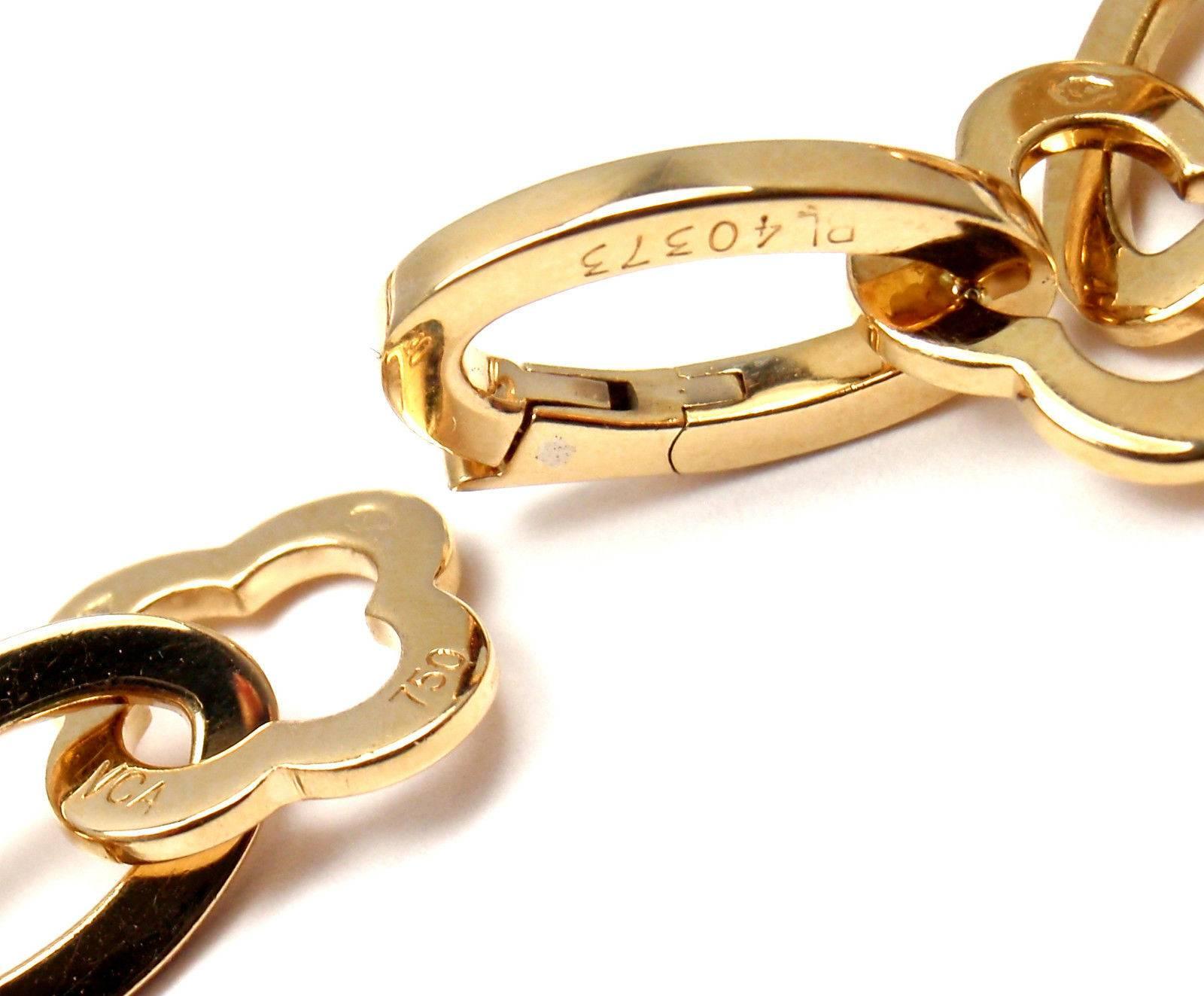 Van Cleef & Arpels Byzantinisches Alhambra-Goldarmband 2