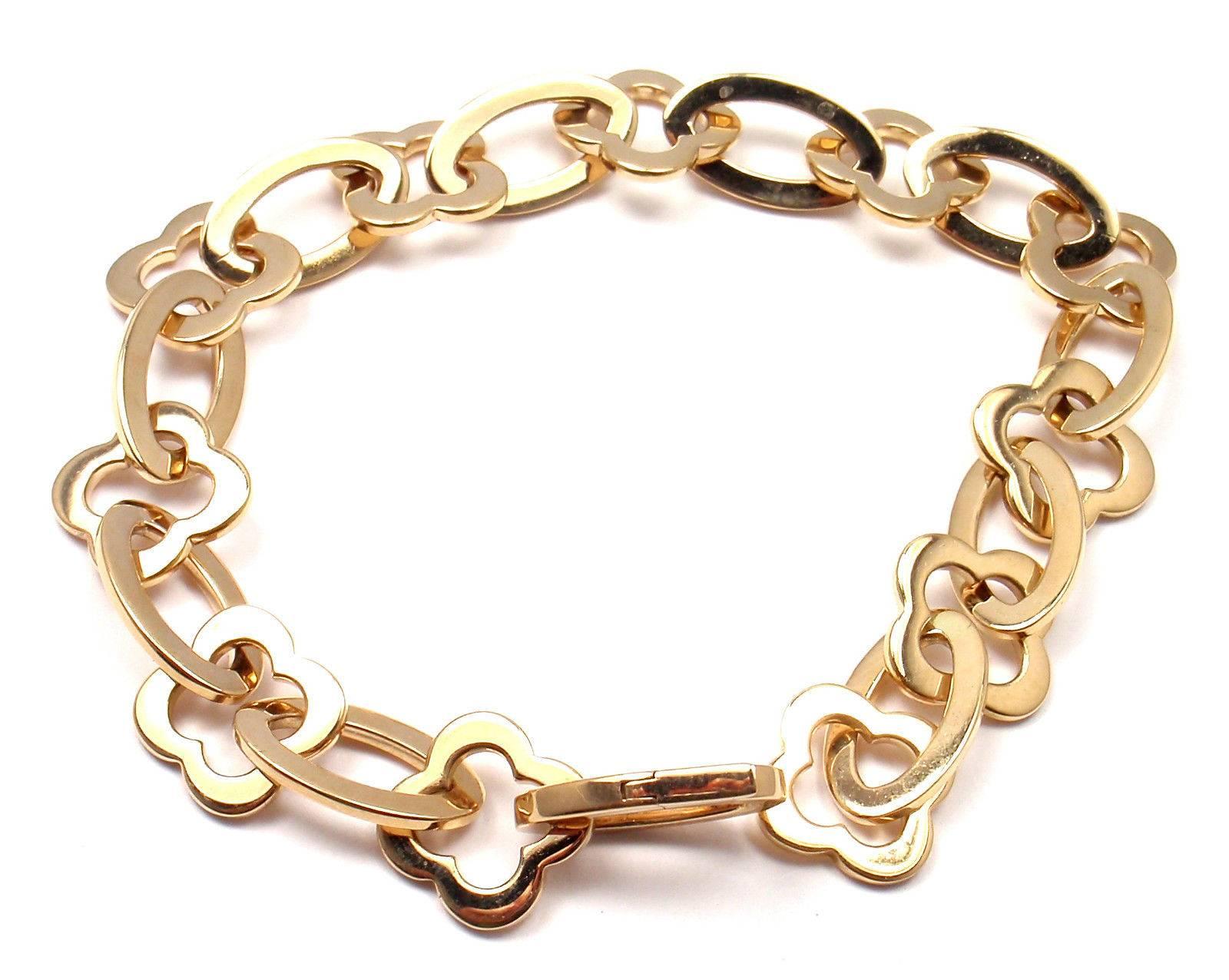Van Cleef & Arpels Byzantinisches Alhambra-Goldarmband 1