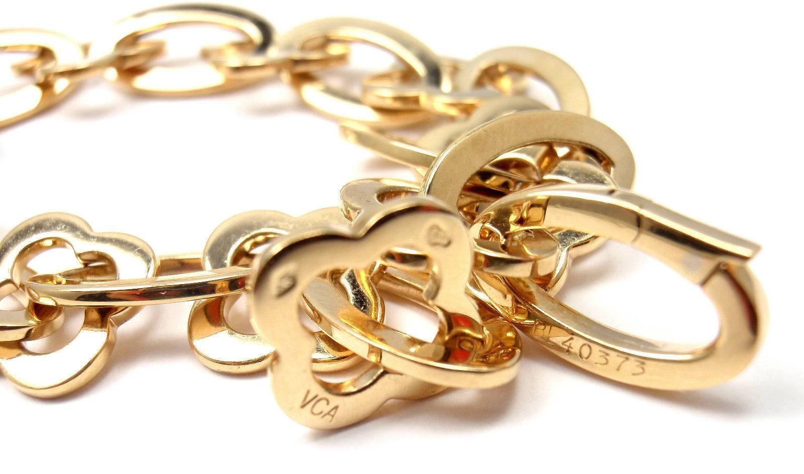 Van Cleef & Arpels Byzantinisches Alhambra-Goldarmband 5