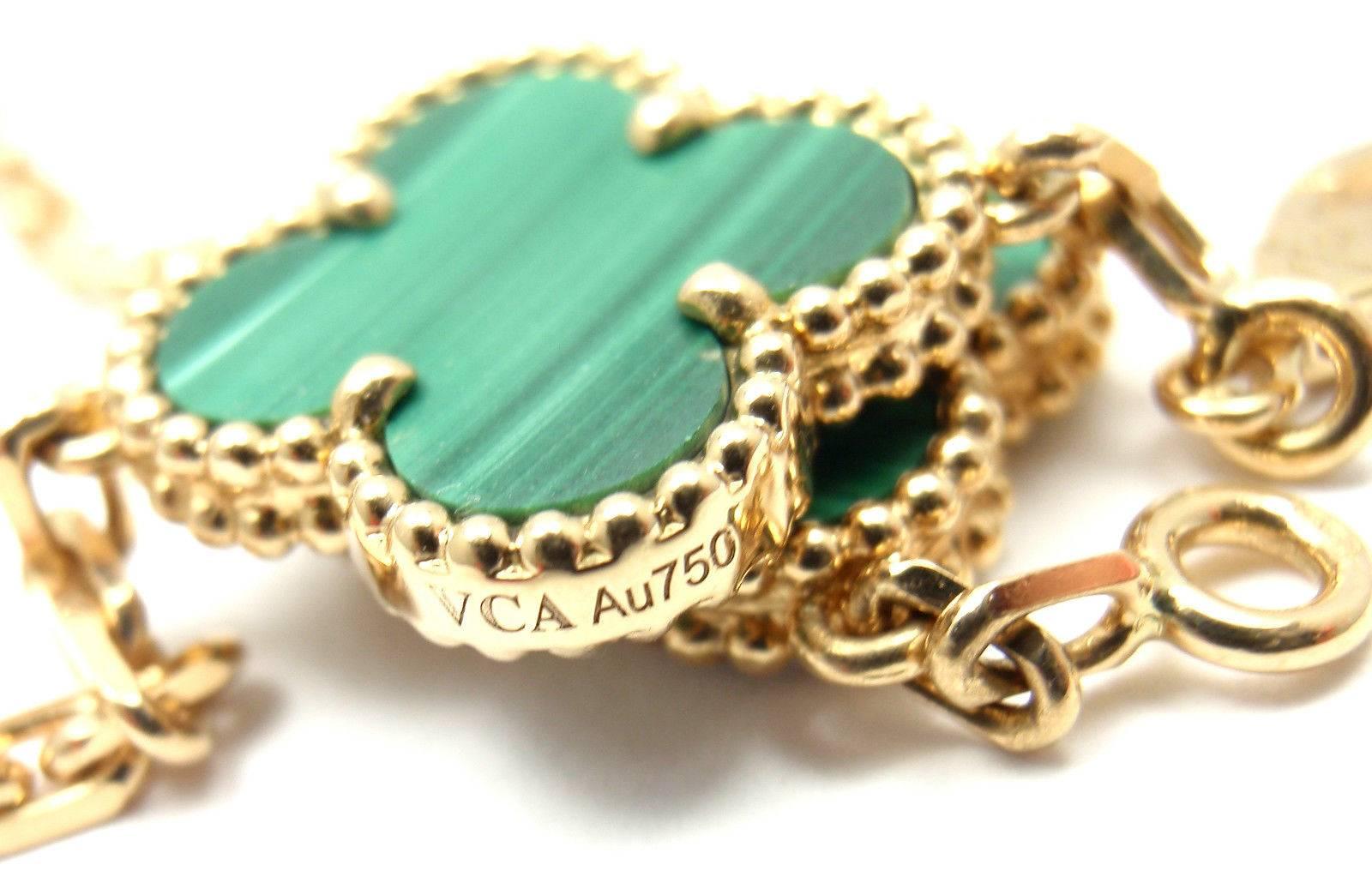 van cleef green bracelet