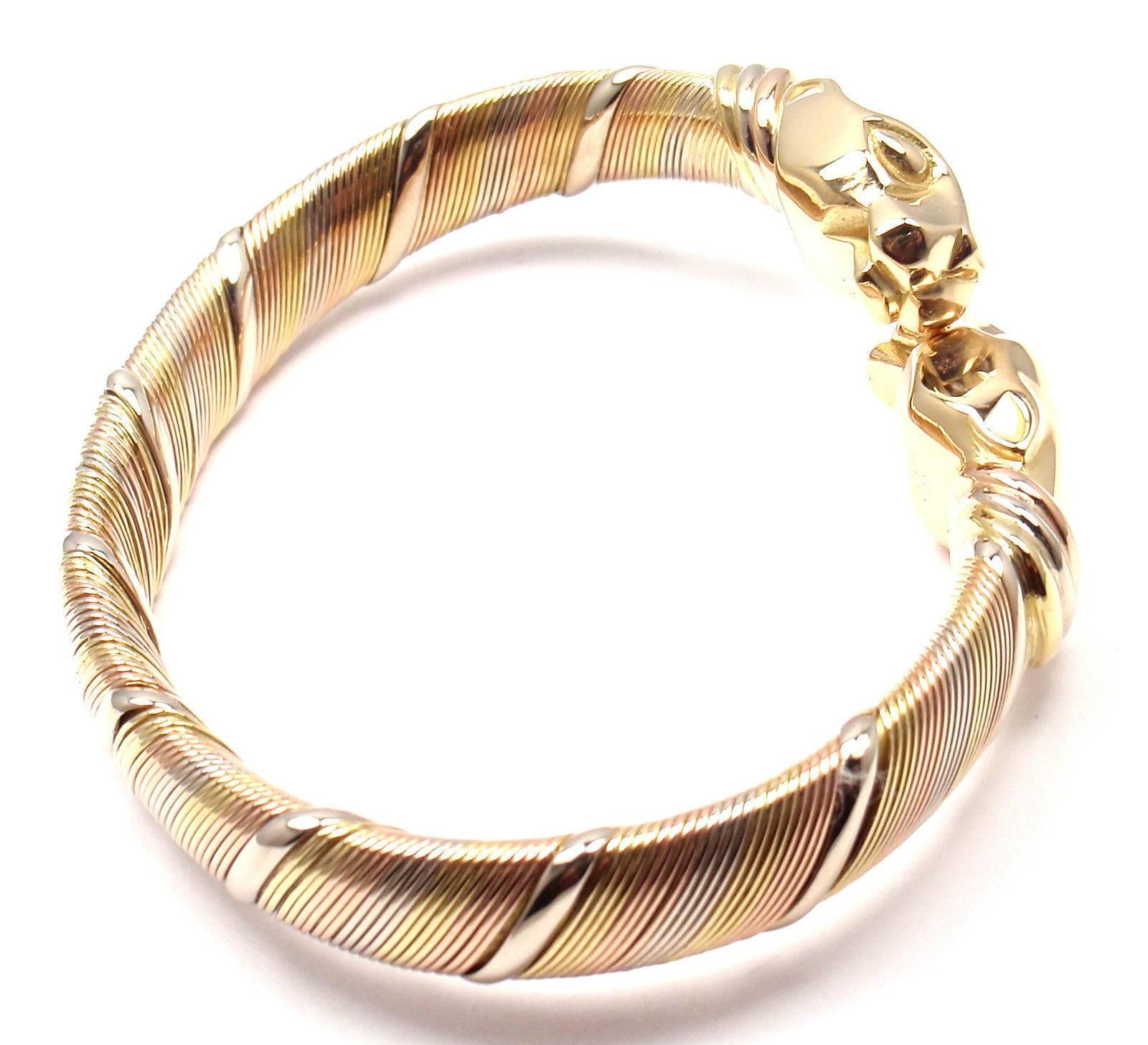 panther bracelet gold