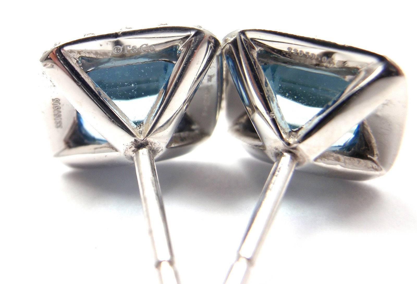 aquamarine earrings tiffany