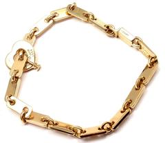 Cartier Gold Heart Lock Charm Link Bracelet