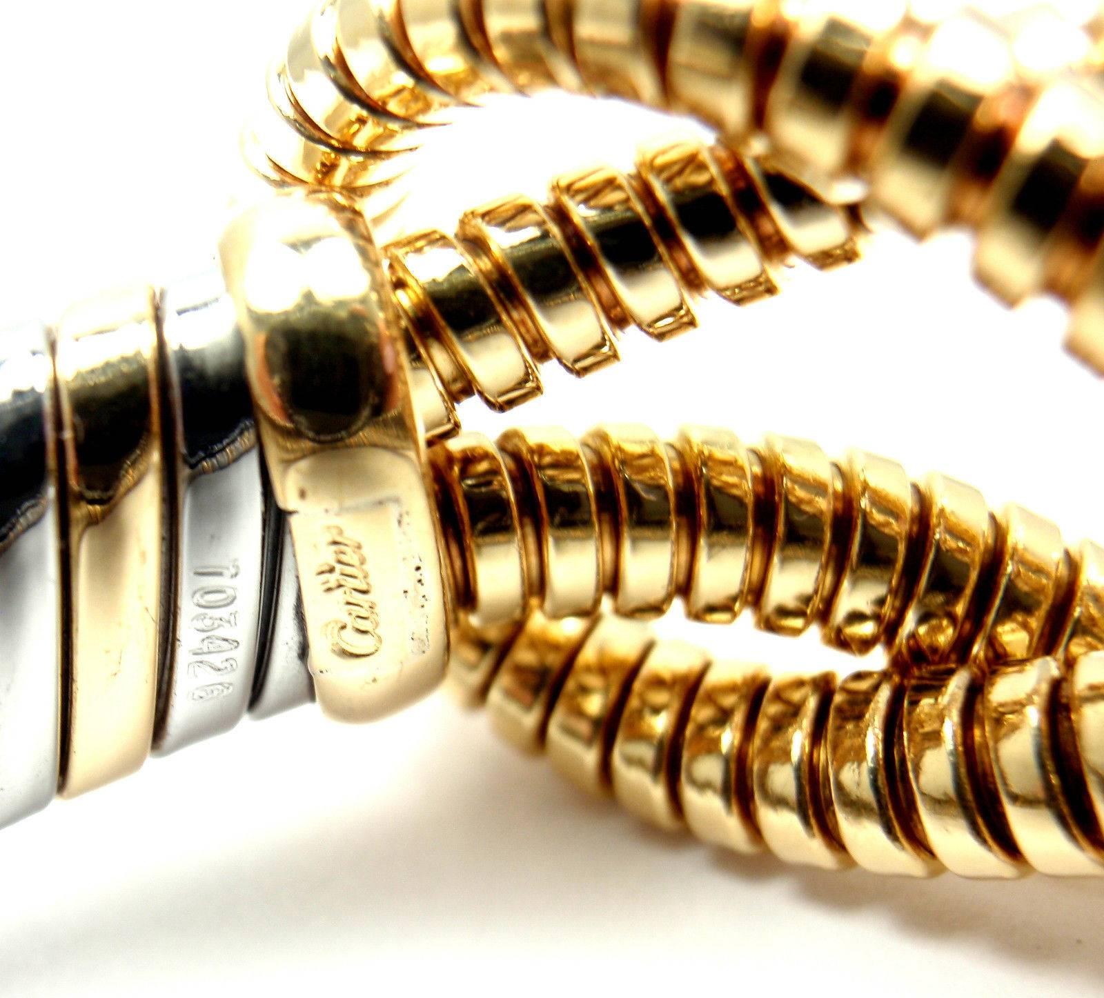 Cartier Citrine Stainless Steel Gold Hercules Knot Bracelet 2