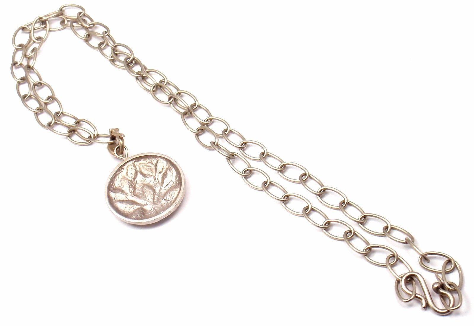 white gold tree of life necklace