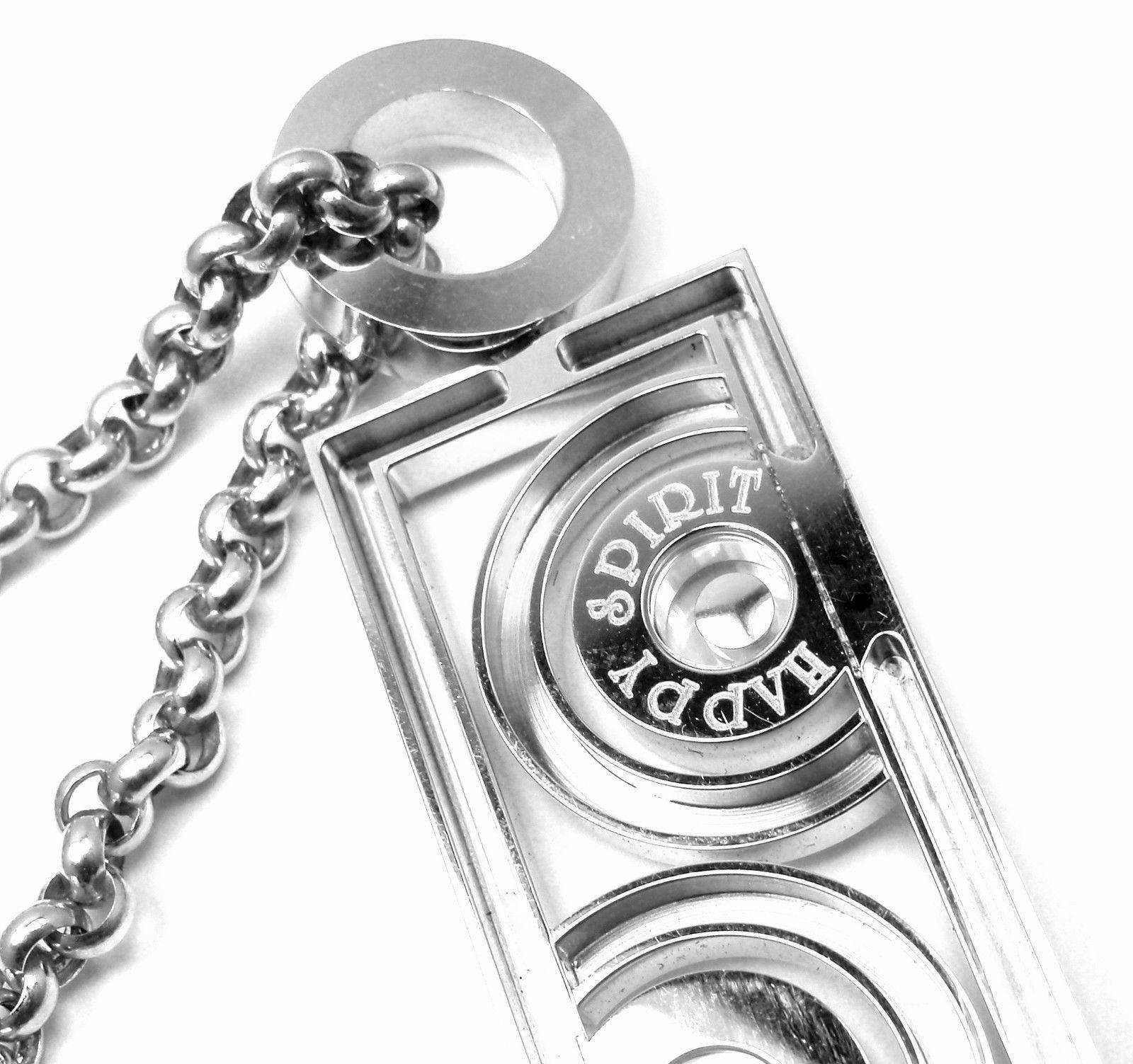 Chopard Collier pendentif Happy Spirit en or et diamants 3