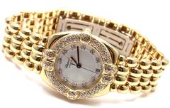 Chopard Ladies Yellow Gold Diamond Gstaad Quartz Wristwatch Ref 32/5120-11