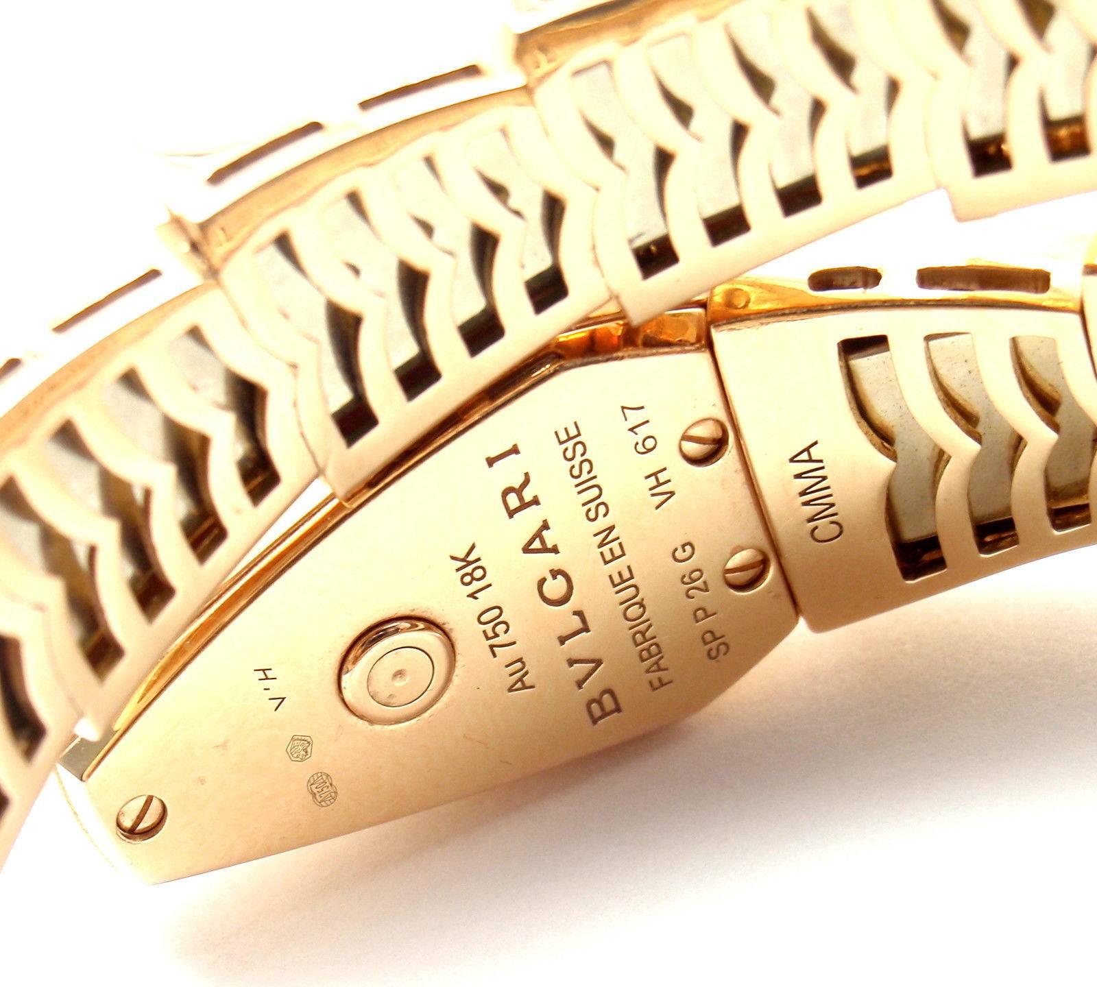 gold snake watch
