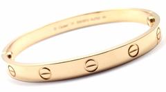 Cartier Love Gold Bangle Bracelet