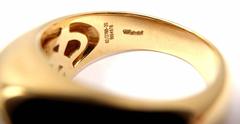 Chopard Happy Diamond Heart Yellow Gold Band Ring