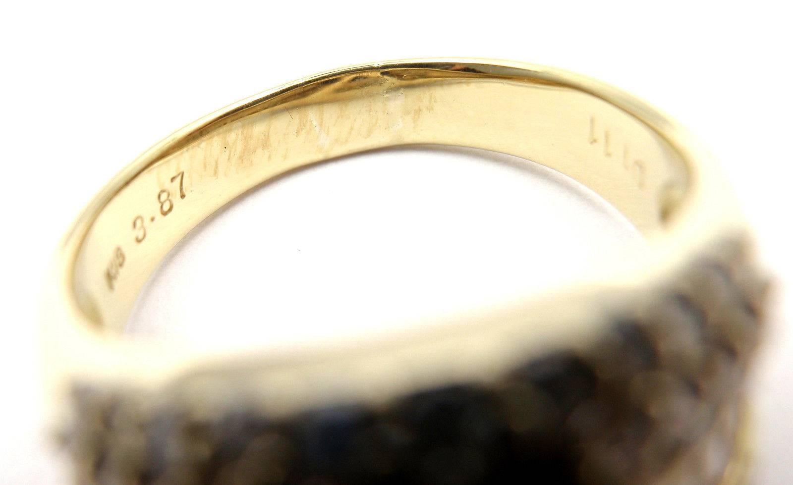 Diamond Large Tanzanite Cocktail Ring 1