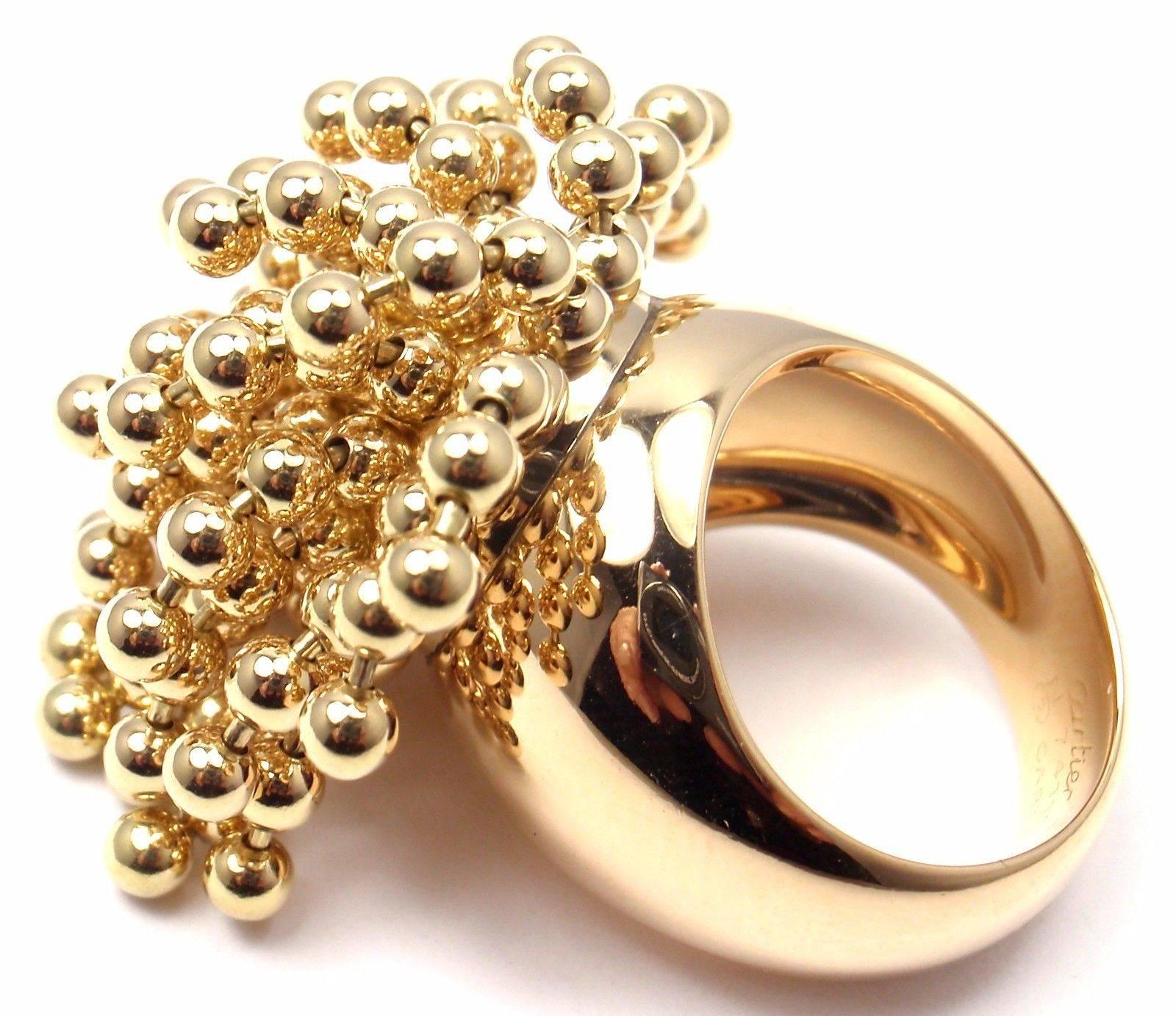 Cartier Paris Nouvelle Vague Gold Ring 1