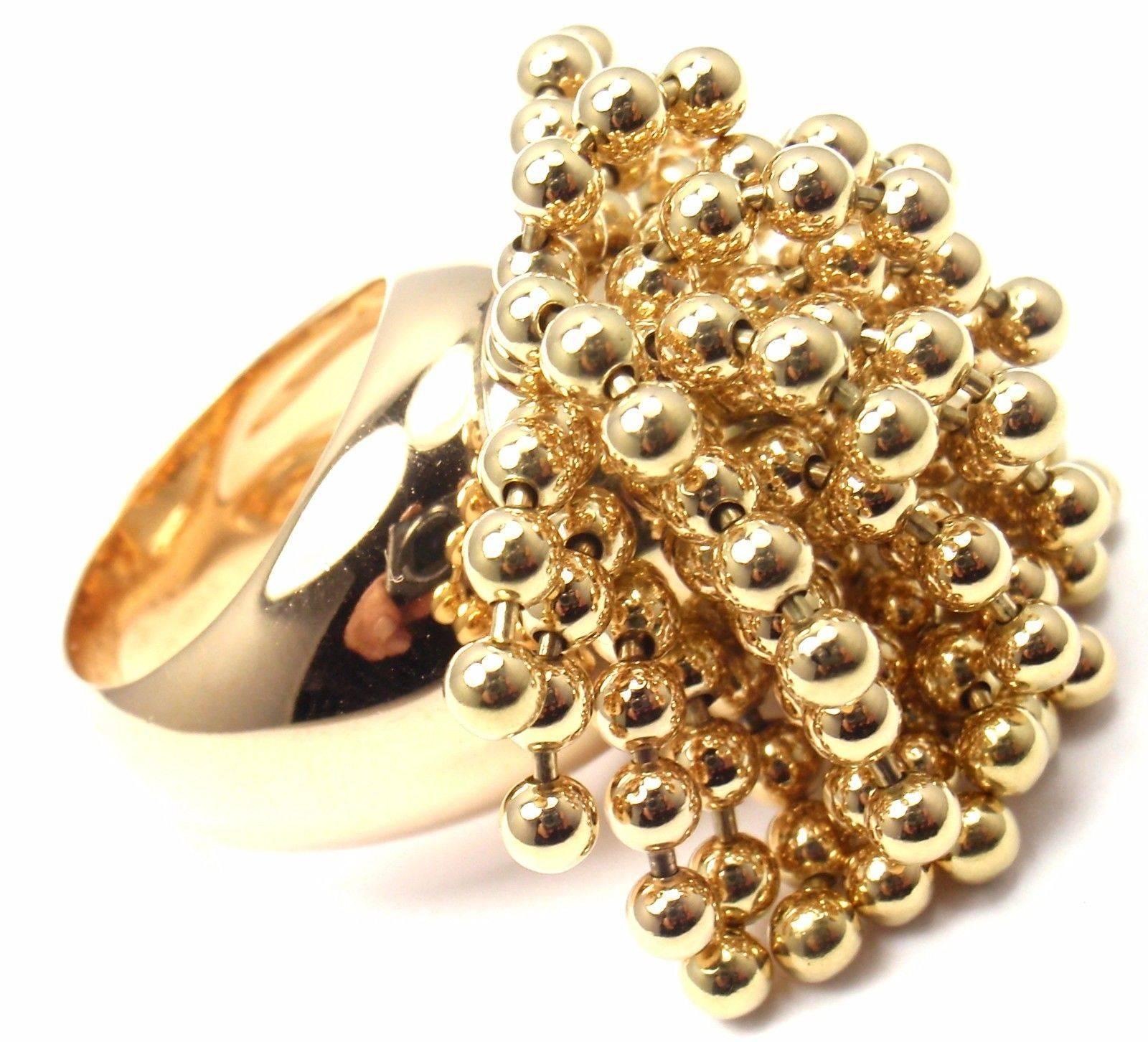 Cartier Paris Nouvelle Vague Gold Ring In New Condition In Southampton, PA