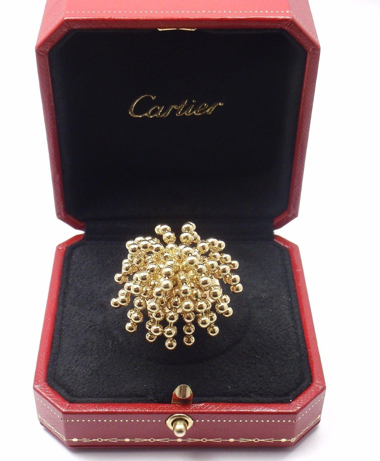 Cartier Paris Nouvelle Vague Gold Ring 5