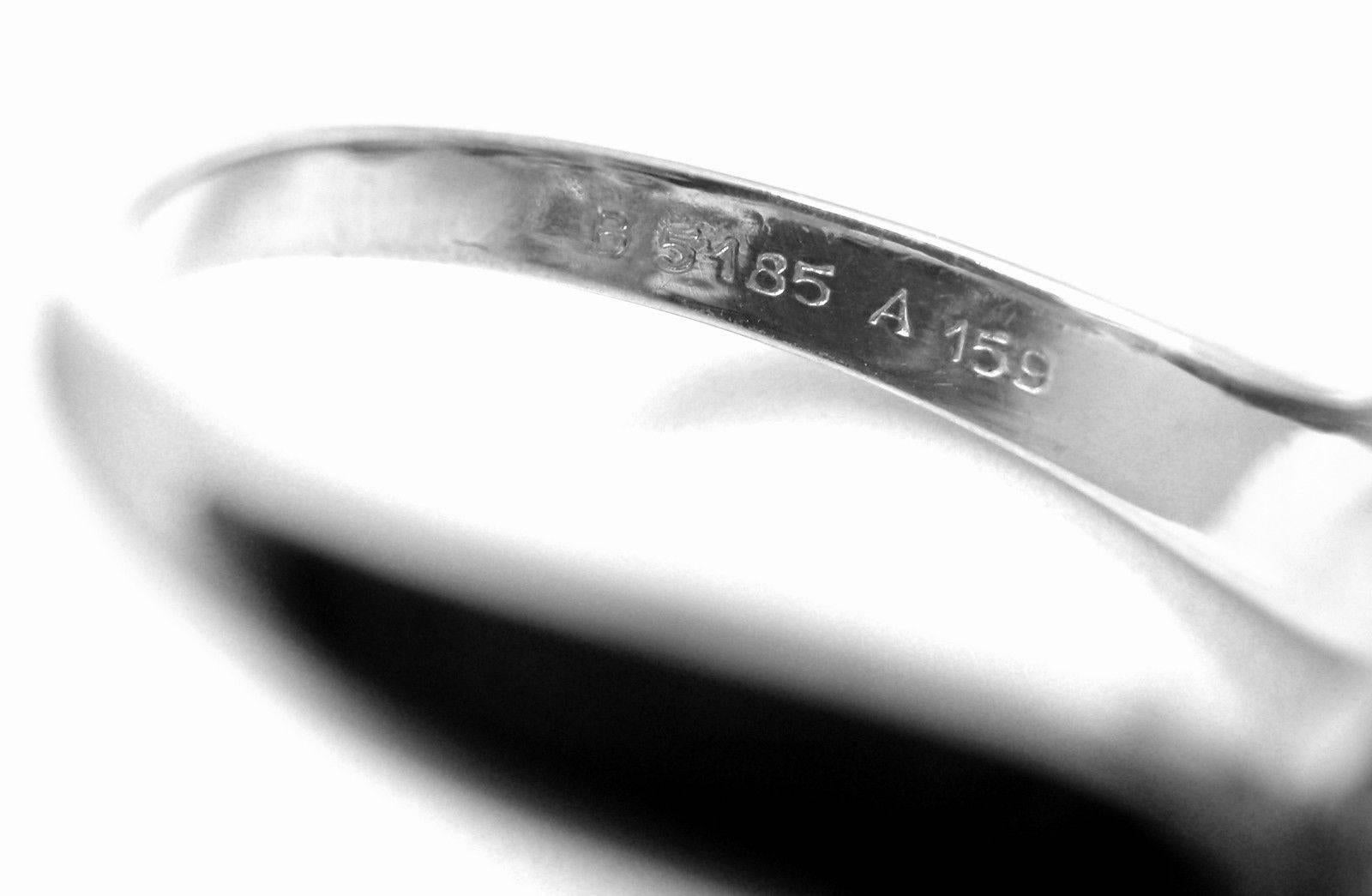 Van Cleef & Arpels Diamant Gold Double Trefle Flower Ring für Damen oder Herren