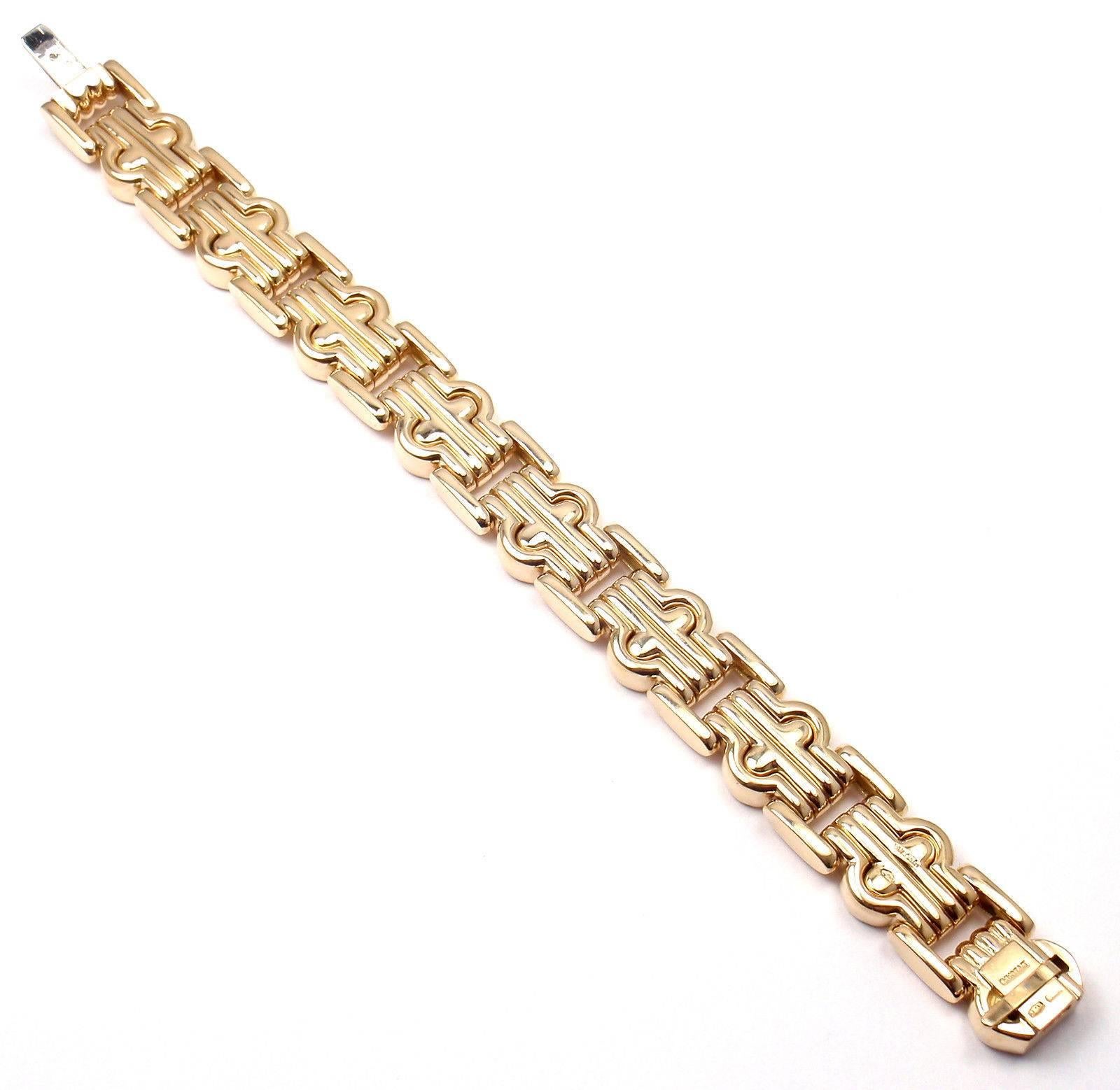 Women's or Men's Bulgari Gold Link Bracelet