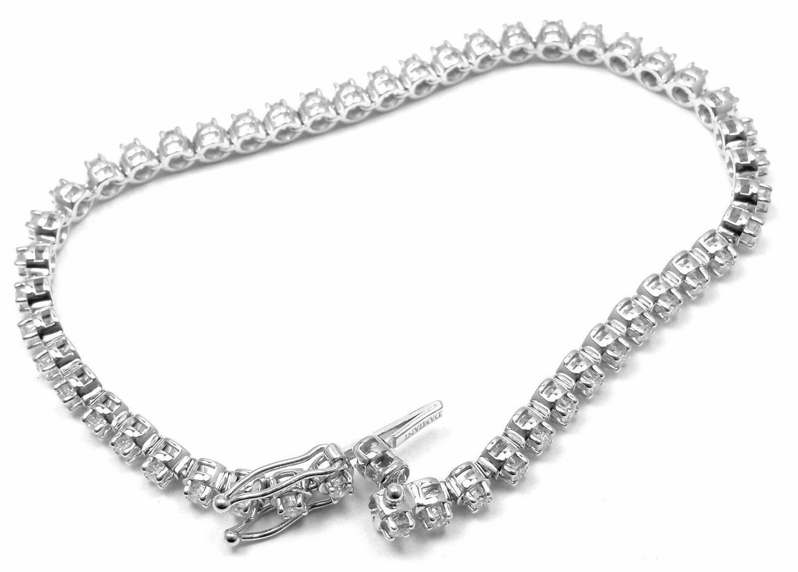 Damiani Minou Diamond Gold Tennis Bracelet  1