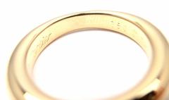 Cartier Ellipse Ruby Yellow Gold Band Ring