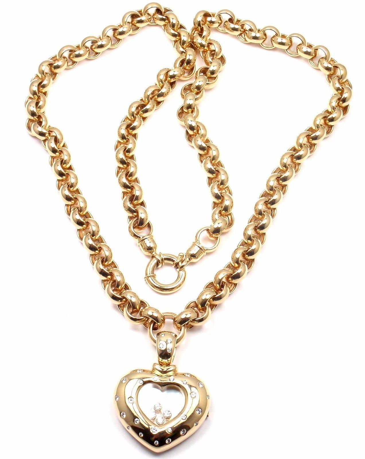 chopard gold chain
