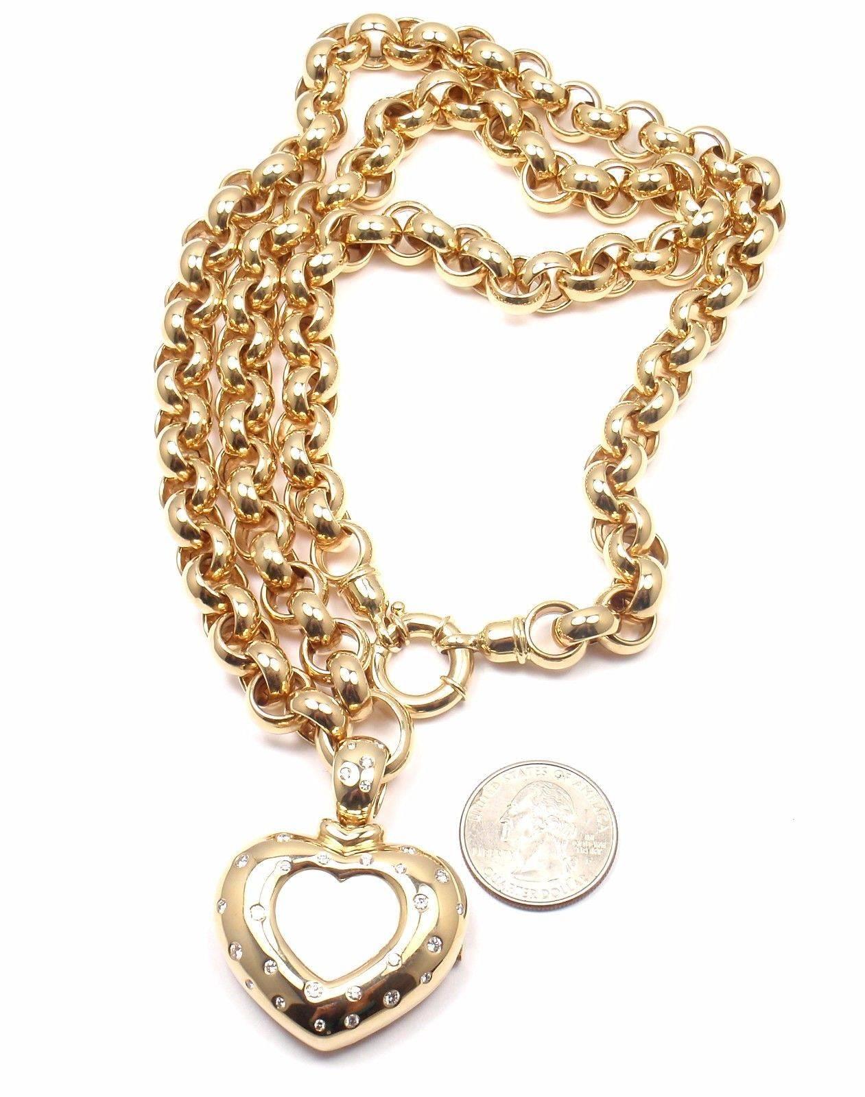chopard happy diamond heart necklace