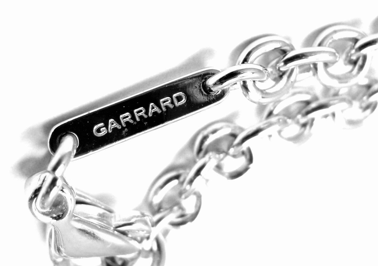 Garrard Knightrider Black White Diamond Sword Dagger White Gold Pendant Necklace 1