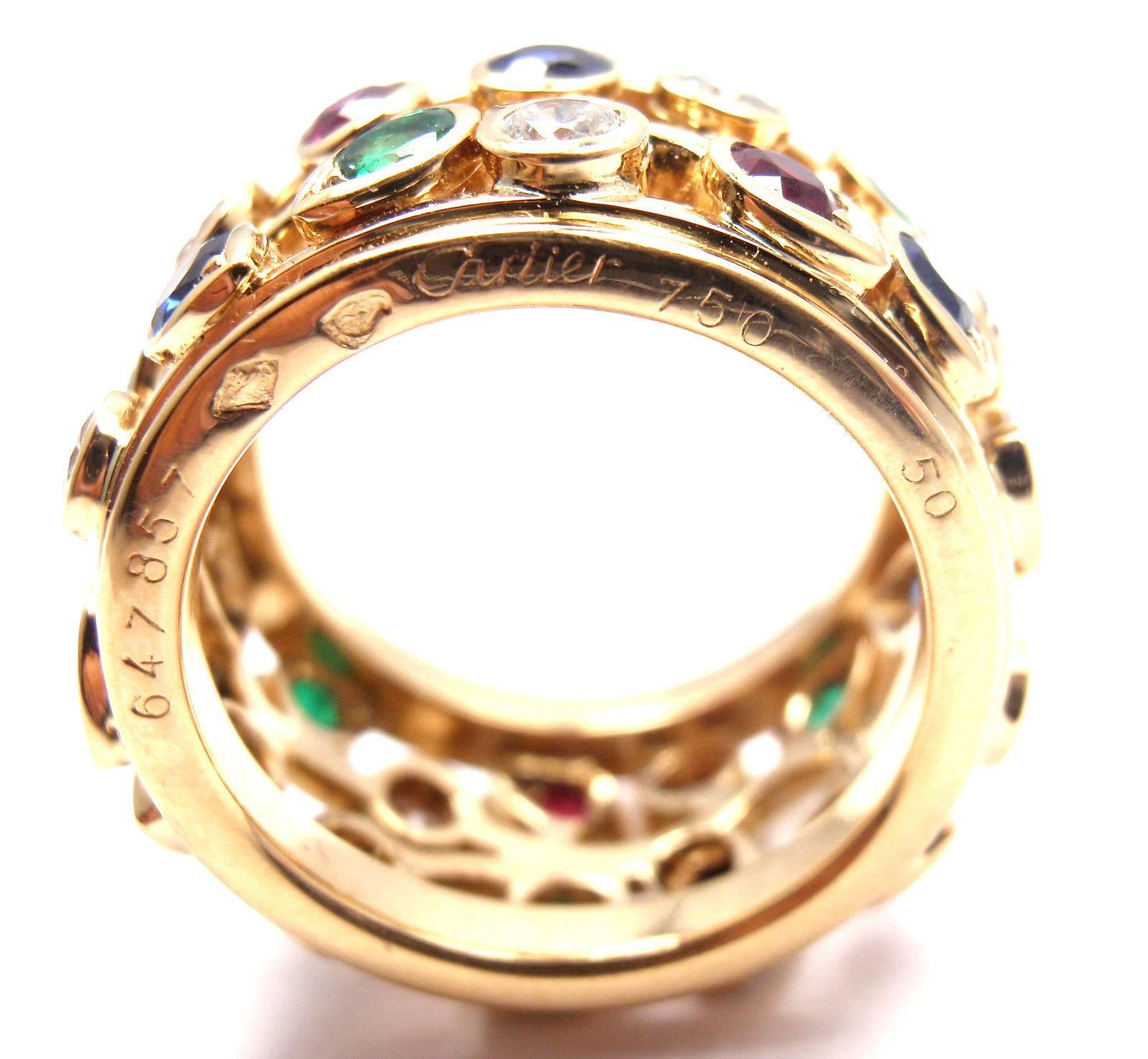 emerald band ring