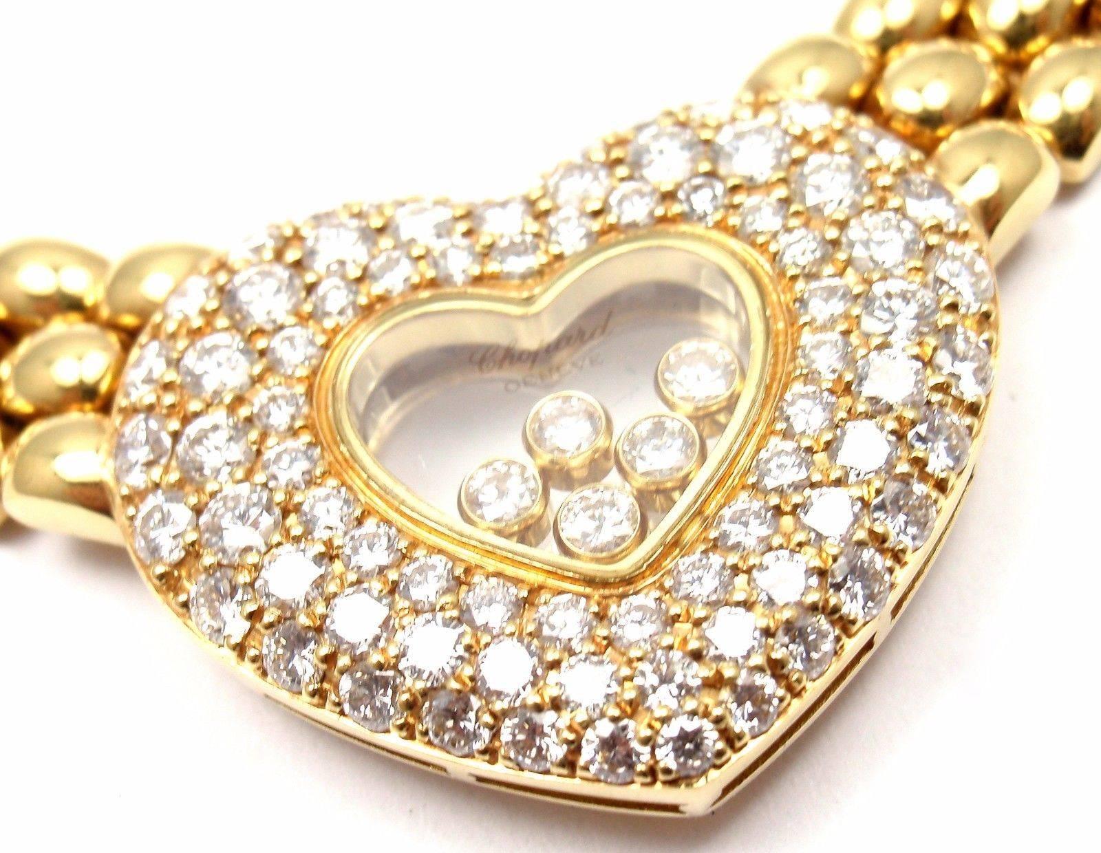 chopard happy diamonds heart pendant