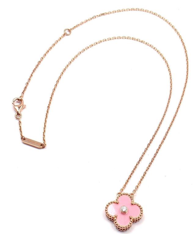 limited edition van cleef necklace