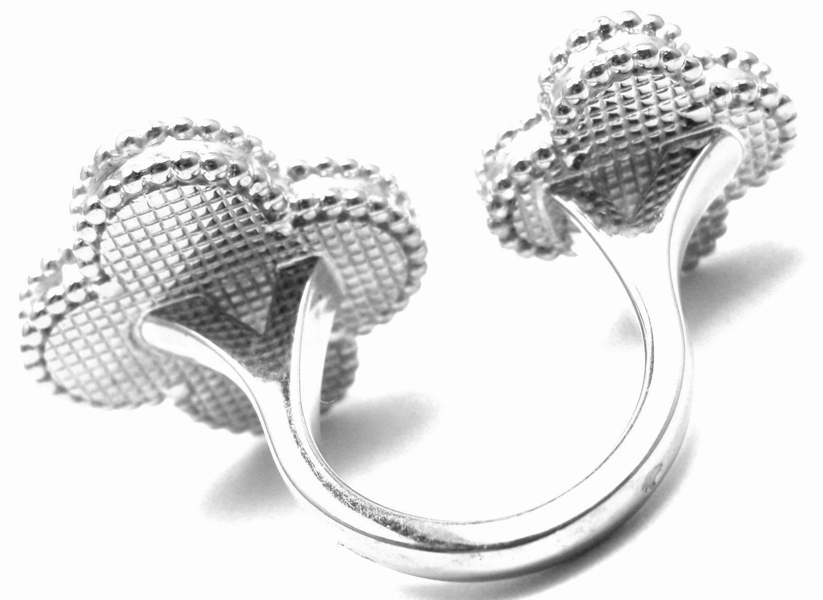van cleef mother of pearl ring