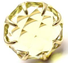 Ippolita Lollipop Extra Groß Zitrone Citrin Gelbgold Ring