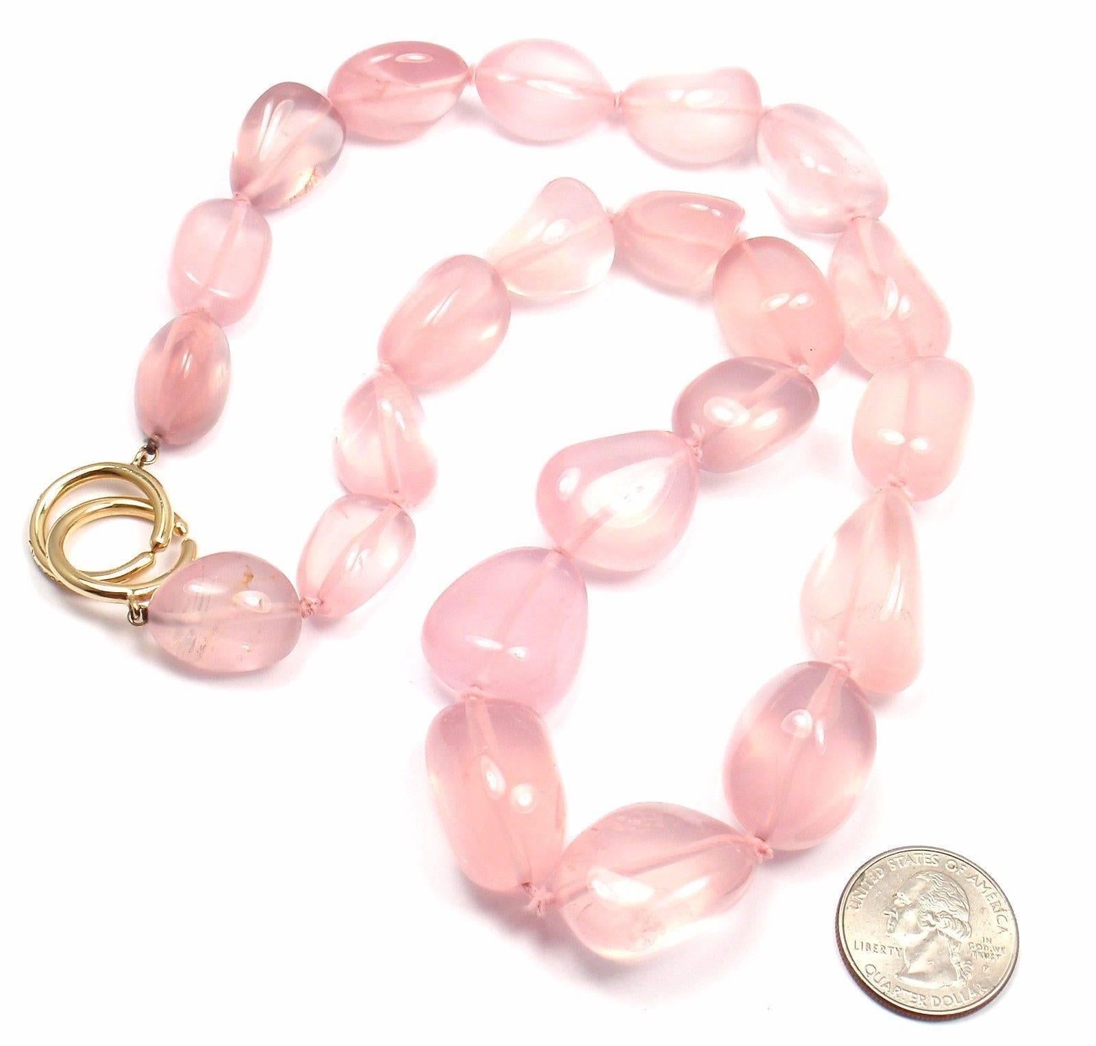 tiffany rose quartz bracelet