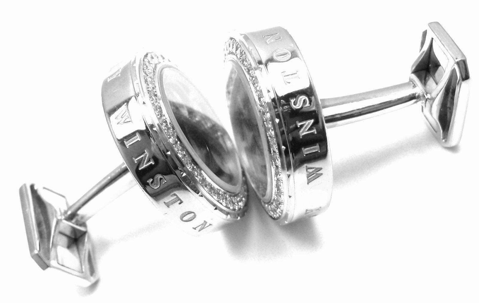 harry winston cufflinks price