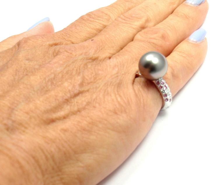 cartier black pearl ring