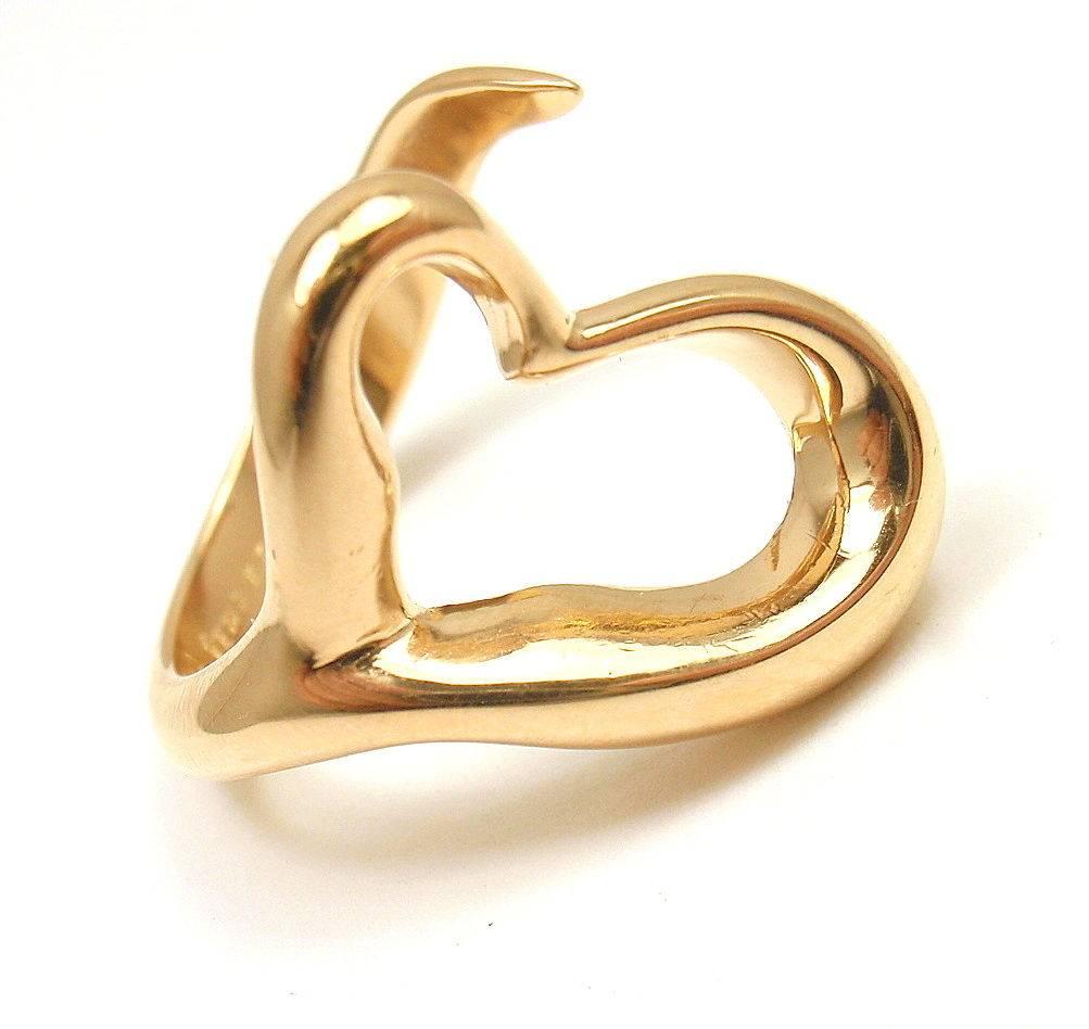 elsa peretti open heart ring