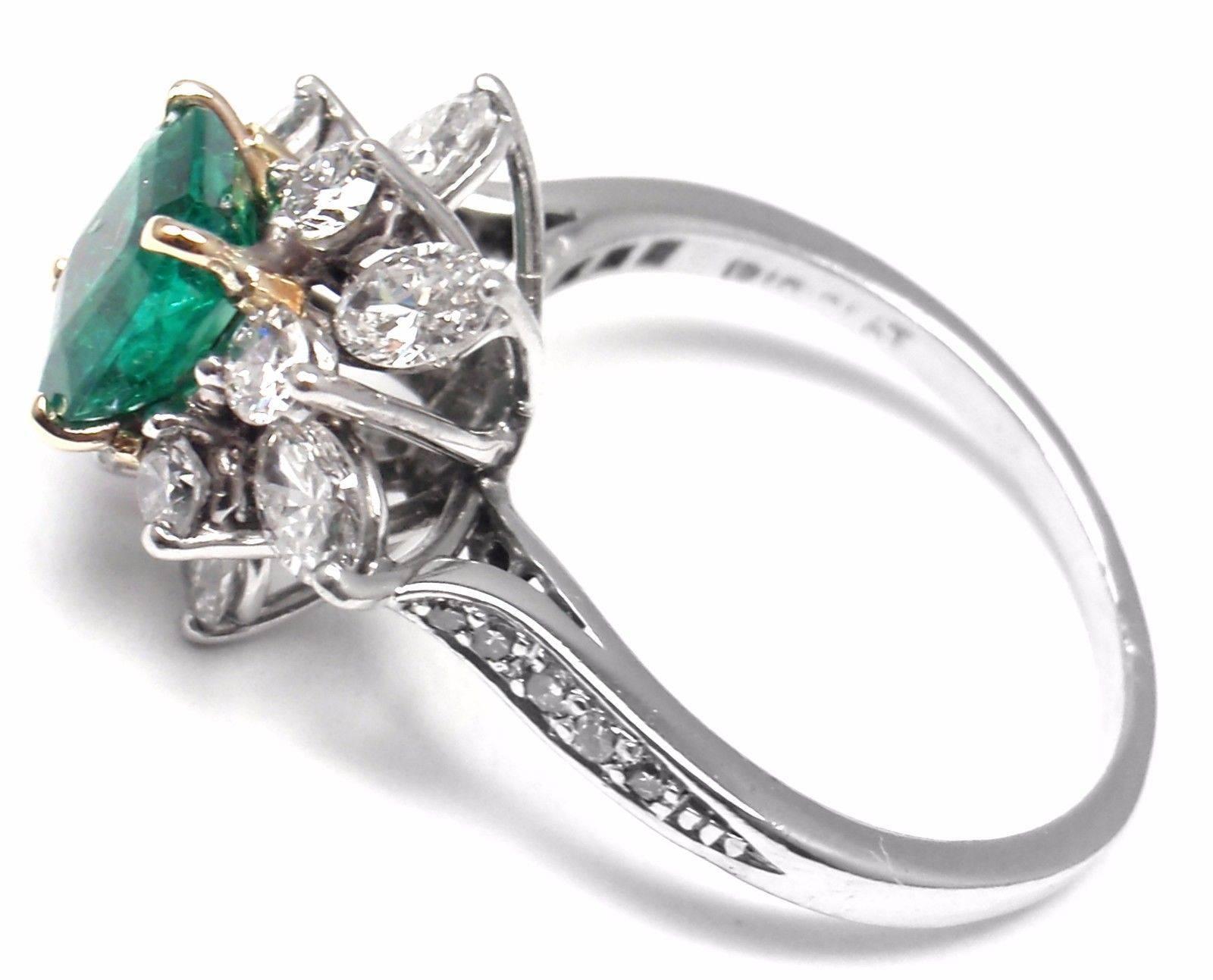 vintage tiffany emerald ring