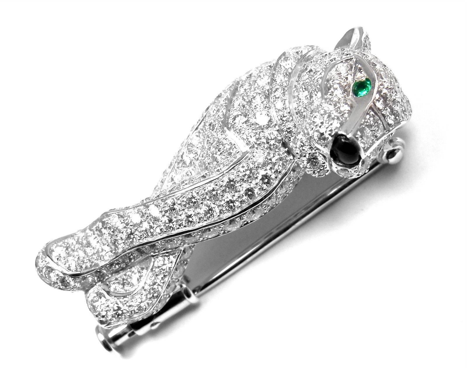 cartier panther brooch