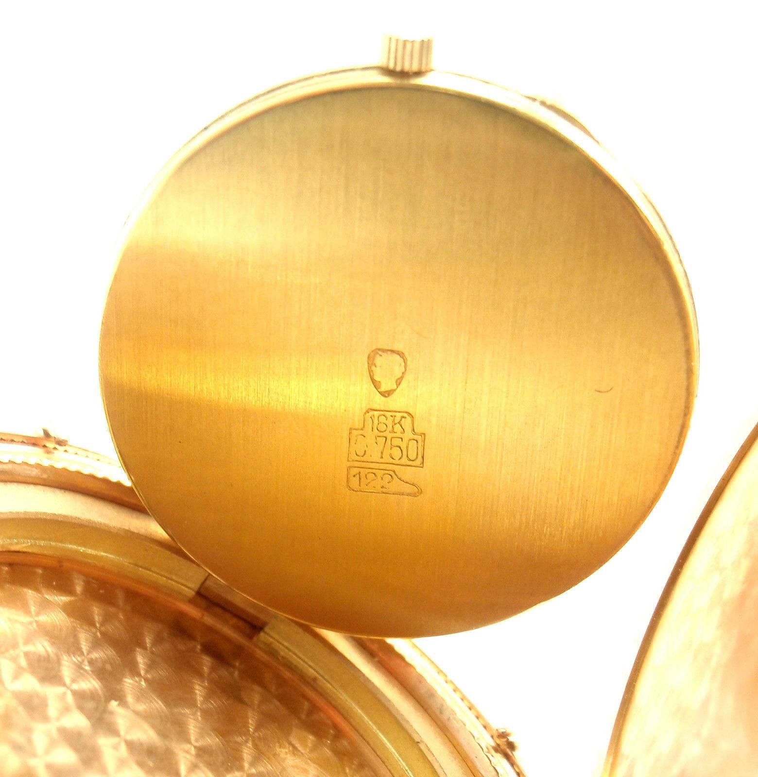 Gubelin US $10 Liberty Gold Coin Manual Wind Pocket Watch Pendant 3