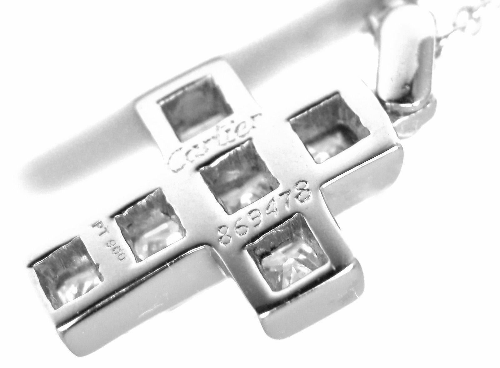 cartier cross necklace
