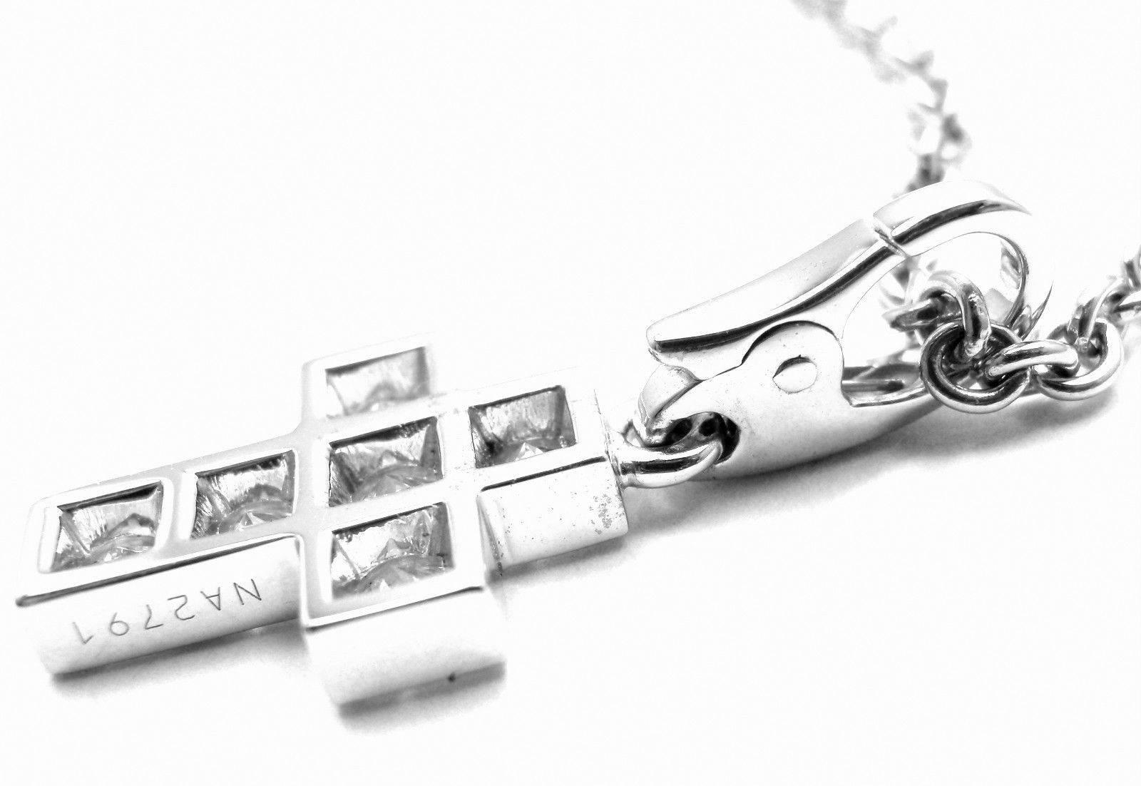 cartier cross necklace