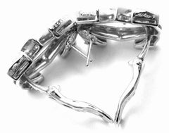 Cartier Penelope Diamond Large Double C White Gold Earrings